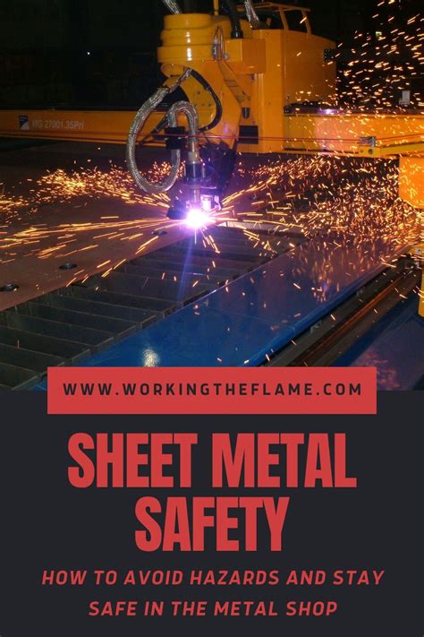 sheet metal safety precautions